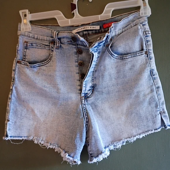 Celebrity Pink Denim Shorts - Picture 1 of 5